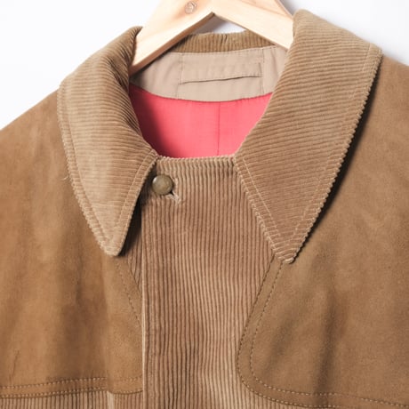 50-60s Vintage INVERTERE THE SQUIRE Wool Llined Corduroy Hunting Jacket（Made in England）