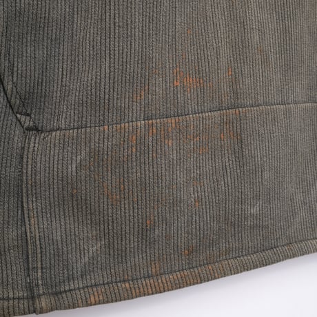 30-40s France Vintage EGAN Cotton Pique Hunting Jacket