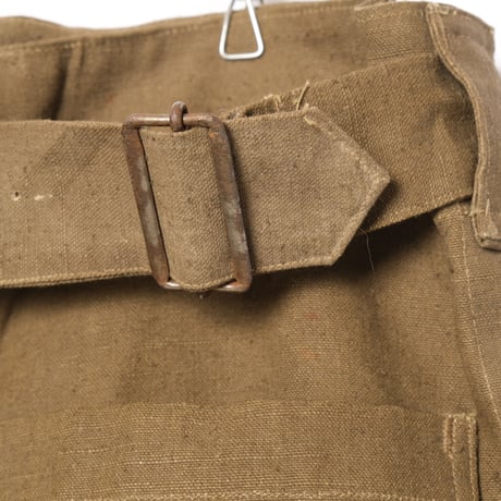 French Army Motorcycle Trousers Early（Linen）Size 3