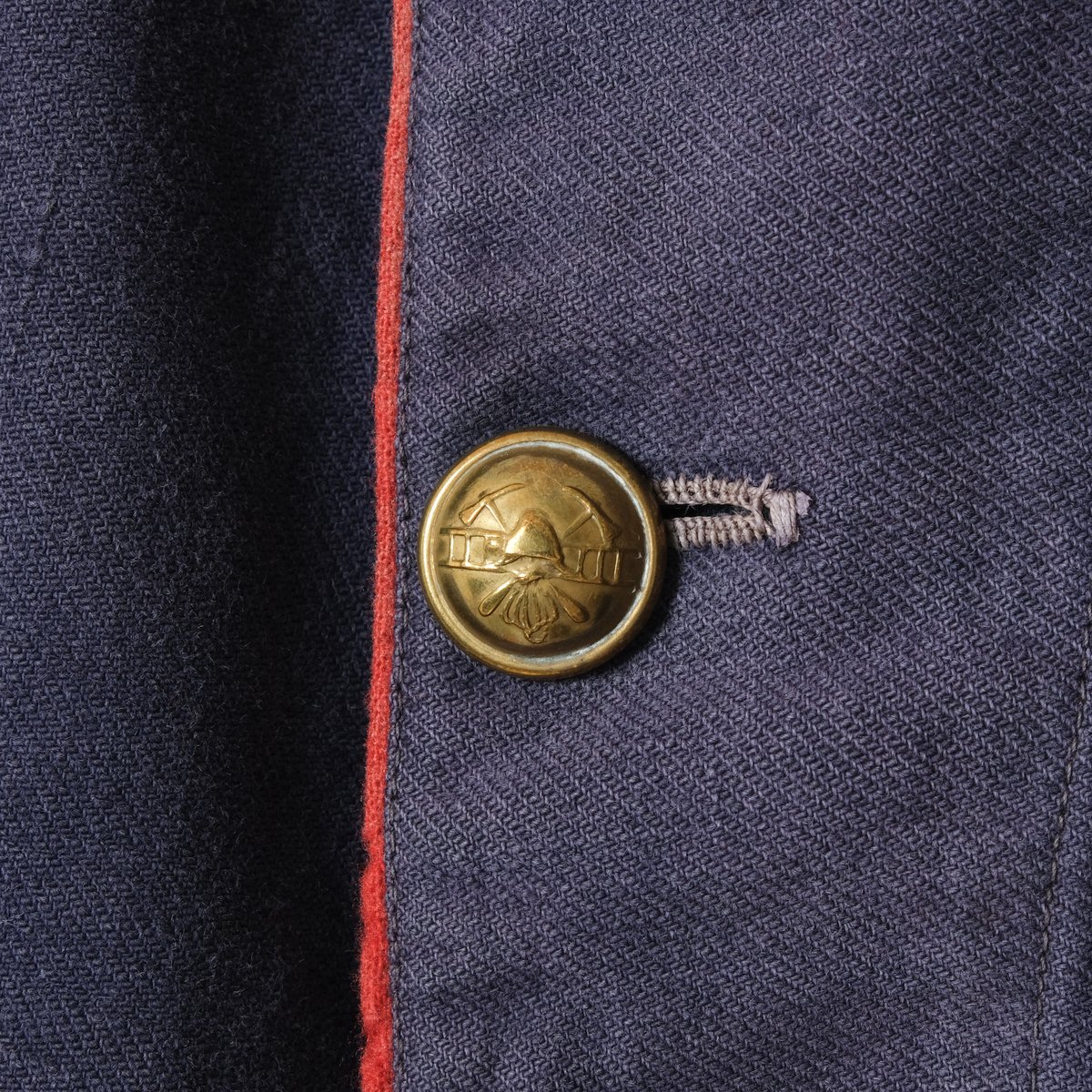 1930s Swiss Vintage Fireman Jacket Blue | Ug 1930s Swiss Vintage Fireman Jacket Blue | Ug