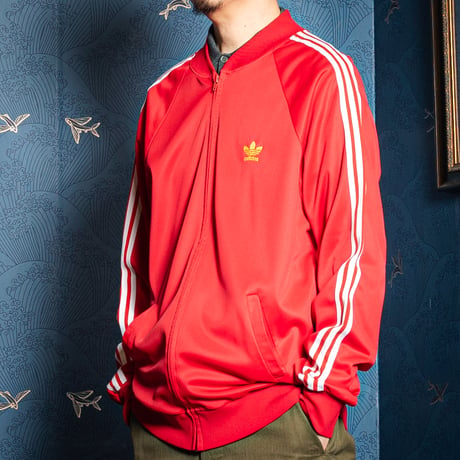 70s Vintage adidas Ventex ATP Track Jacket Red 192（Made in England）