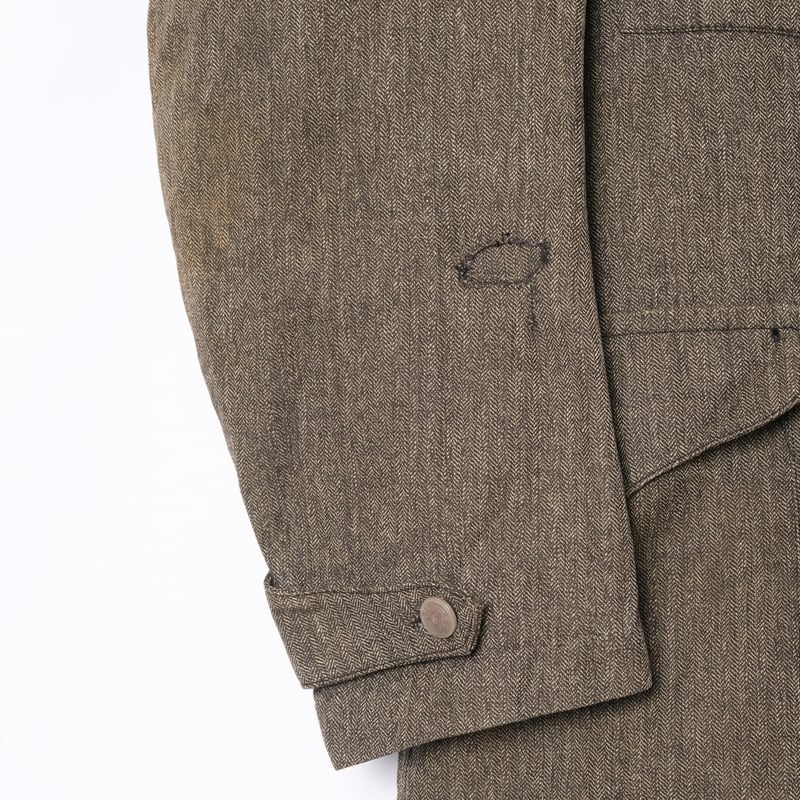 30-40s France Vintage Black Chambray HBT Huntin 30-40s France Vintage Black Chambray HBT Huntin