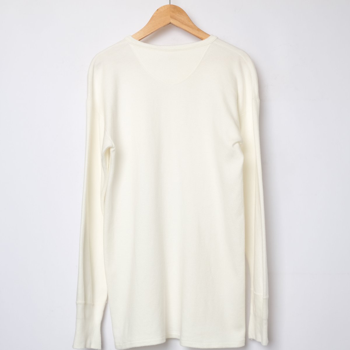 アイボリー 刺繍 シャツeuro vintage 50-60s Euro Vintage Henry Neck Shirts Dead Stoc