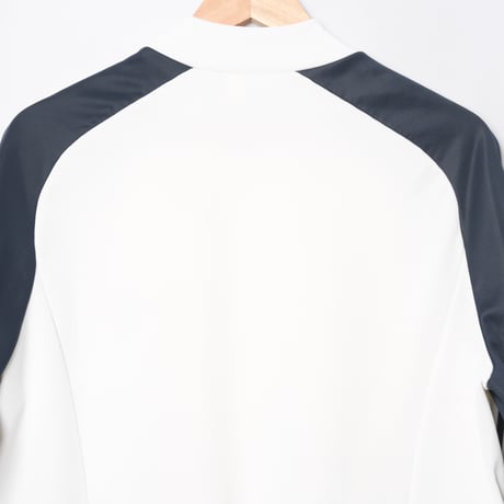 70-80s Vintage adidas Ventex ATP Track Jacket White × Navy (Made in France)