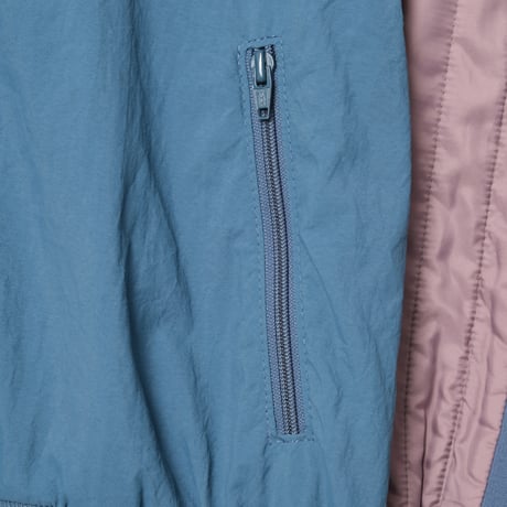 80s Vintage adidas Track Jacket Blue Gray × Gray (Made in West Germany)