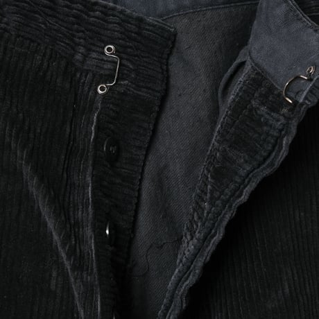 40-50s Adolphe Lafont Corduroy Trousers Dead Stock