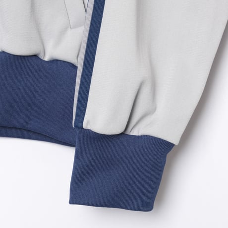 70-80s Vintage adidas Ventex Track Jacket Model First Gray × Navy  (Made in France)
