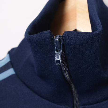 70-80s Vintage adidas Ventex Track Jacket Navy× Right Blue