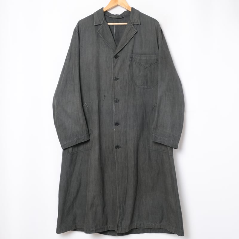 40-50s France Vintage HBT Atelier Coat 1 | Ugla 40-50s France Vintage HBT Atelier Coat 1 | Ugla