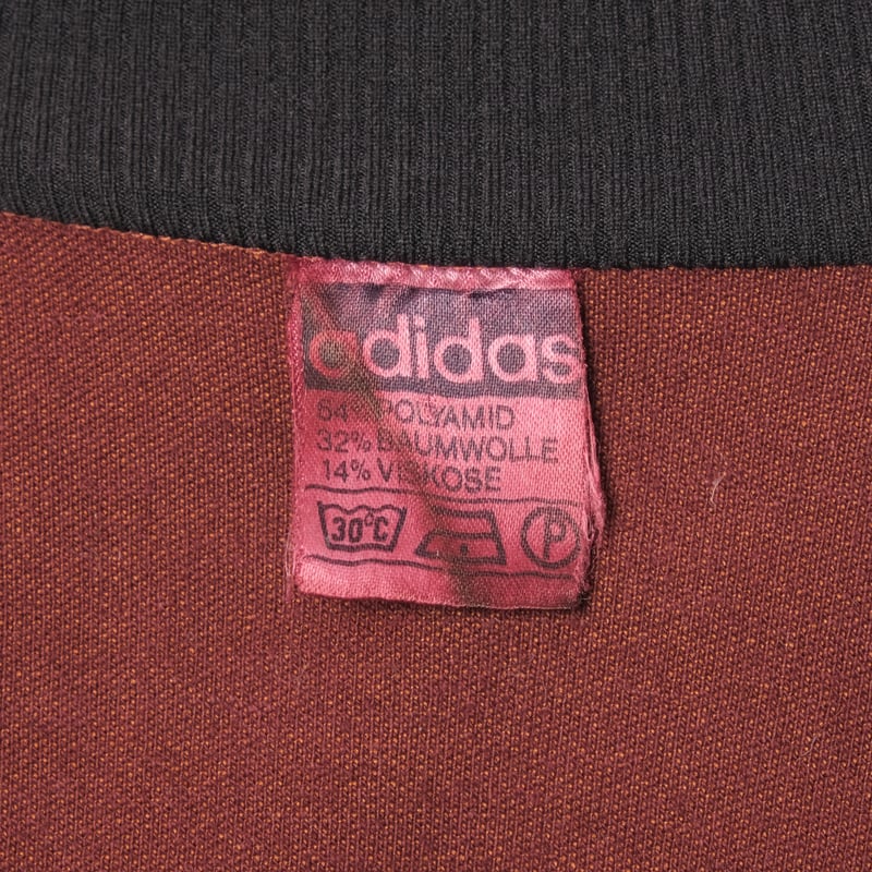 70s Vintage adidas Track Jacket Orange × Black