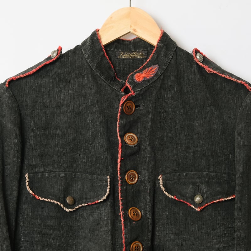 French antique fireman jacket