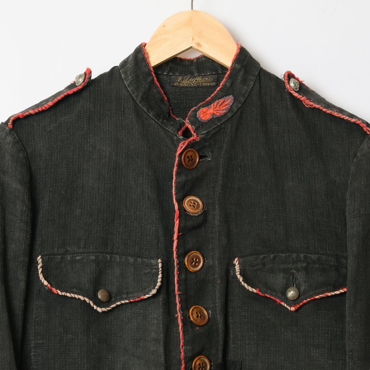 ユーロビンテージFrench Fireman Jacket 1900s サイズL〜