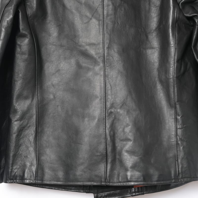 60-70s France Vintage Leather Jacket (Corbusier