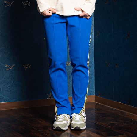 70s Vintage adidas Ventex Track Suits Yellow × Blue (Made in France) 162