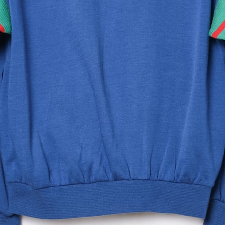 80s Vintage adidas Knit Track Jacket Blue
