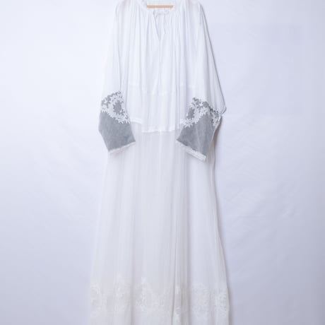 ~1920s  French  Linen Church Smock  1