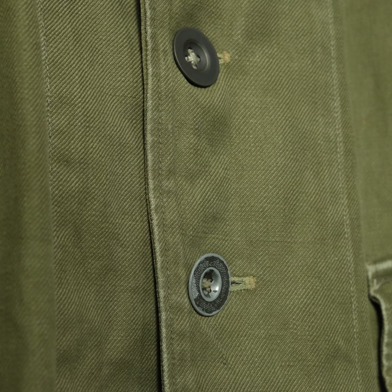 フランス軍 M38 ボージョン ジャケット ショート French Army M38 Short Bourgeron Jacket Size2 |