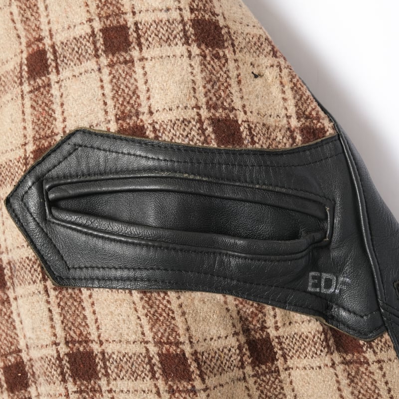 50-60s French Vintage Leather Jacket (Corbusier