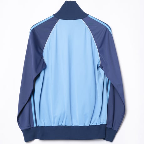80s Vintage adidas Track Jacket Light Blue × Navy (Made in Hungaria)