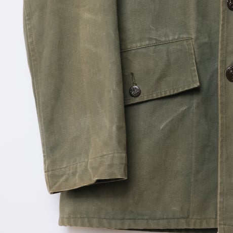 60s French Vintage  Dumont d`urville  Canvas Hunting Jacket