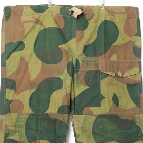 Belgian Army Brush Stroke Camo First Paratrooper Trousers Dead Stock