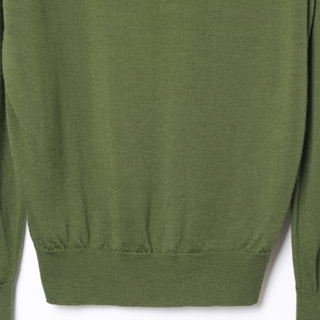 90s JOHN SMEDLEY Merino Wool Knit Polo（Made in England）