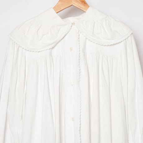 France Antique Cotton Night Dress 2