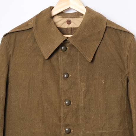 French Army M35 Short Jacket (Linen) With Liner Size 2 Dead Stock