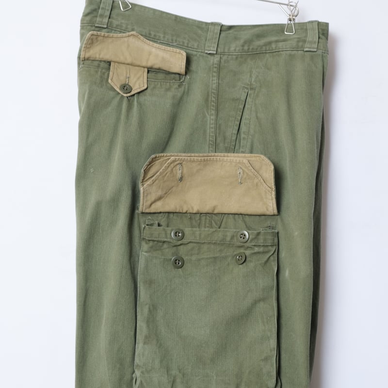 フランス軍 m47 パンツ 前期型 35 French Army M47 Trousers Early 比翼 Size 35 | Ugl