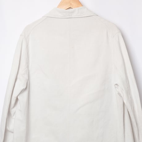 -30s  France Antique Linen Red Cross Hospital Coat