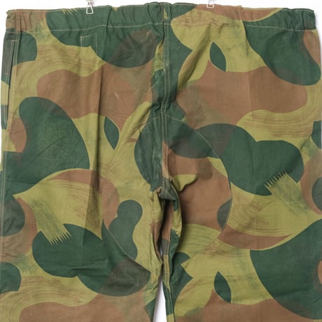 Belgian Army Brush Stroke Camo First Paratrooper Trousers Dead Stock