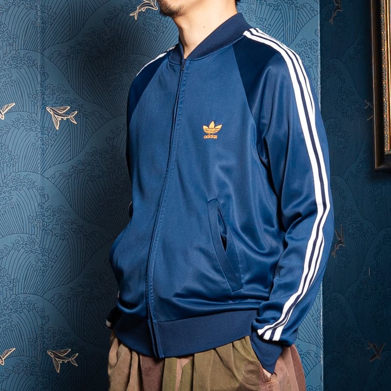 70-80s Vintage adidas ATP Track Jacket Navy (Ma