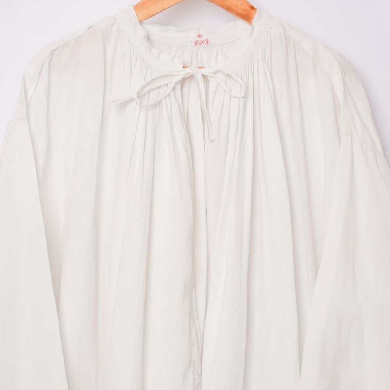 10s 20s フランス　フレンチアンティーク　チャーチスモック　リネン Antique Church Smock | genre