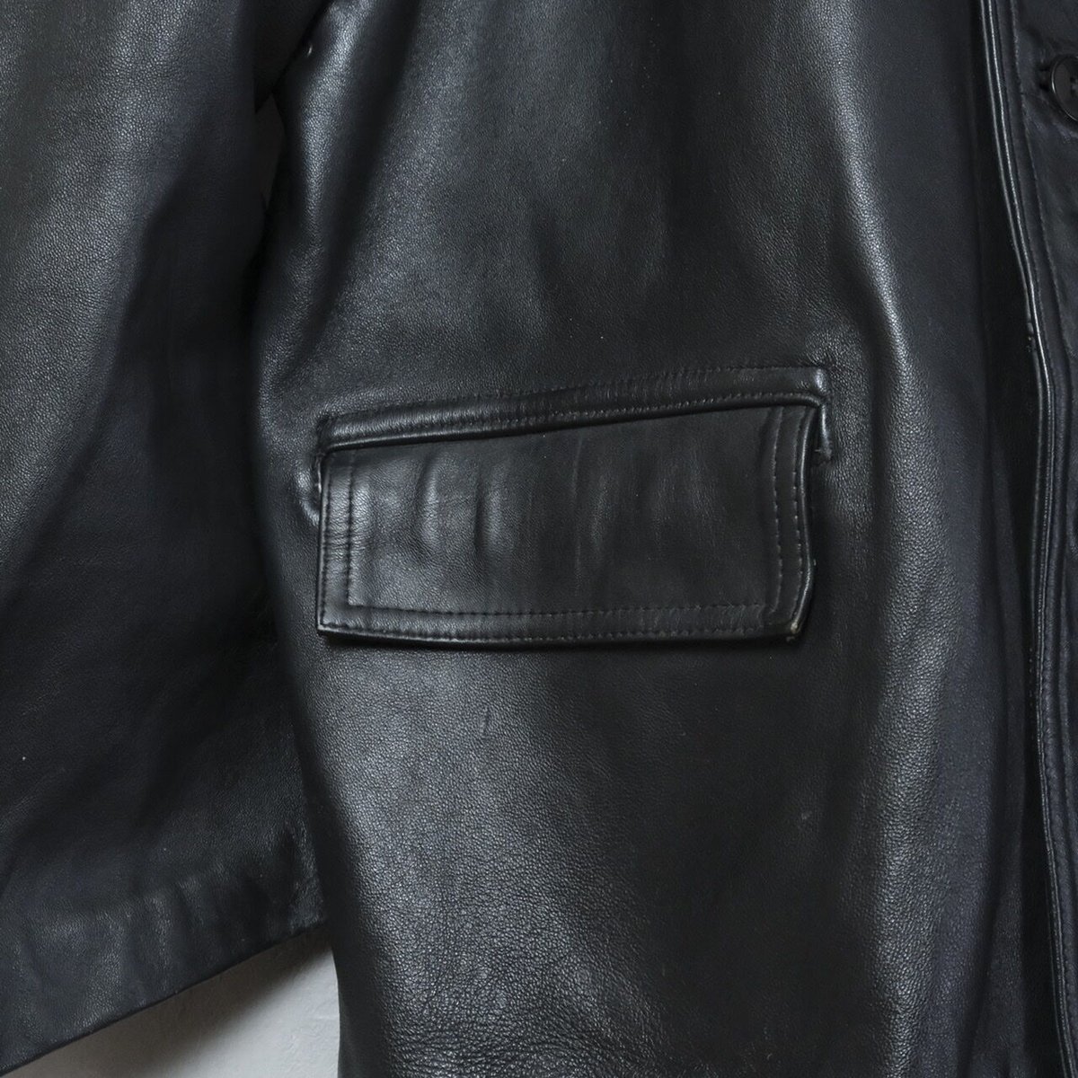 50-60s French Vintage Leather Jacket (Corbusier