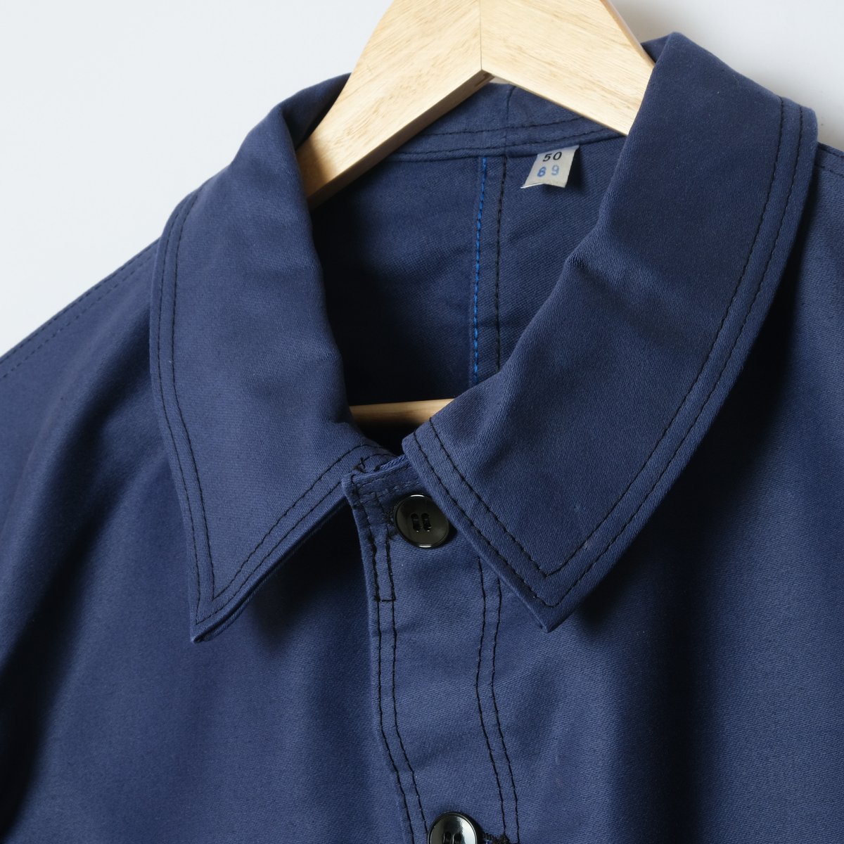 60s KONEKO Blue Moleskin Jacket Dead Stock | Ug 60s KONEKO Blue Moleskin Jacket Dead Stock | Ug