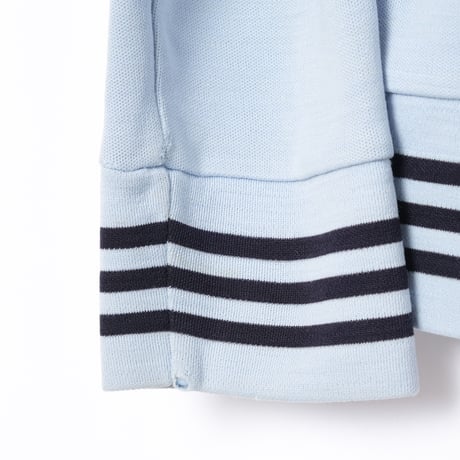 70-80s Vintage adidas Knit Jacket Light Blue（Made in West Germany）