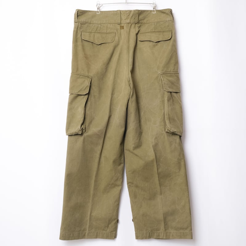 フランス　M47 前期　フード付き 50's～ フランス軍 M-47 フィールドジャケット フード付 平織