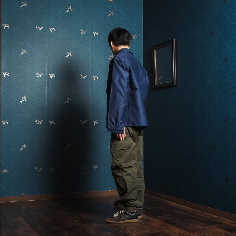 60s KONEKO Blue Moleskin Jacket Dead Stock | Ug 60s KONEKO Blue Moleskin Jacket Dead Stock | Ug