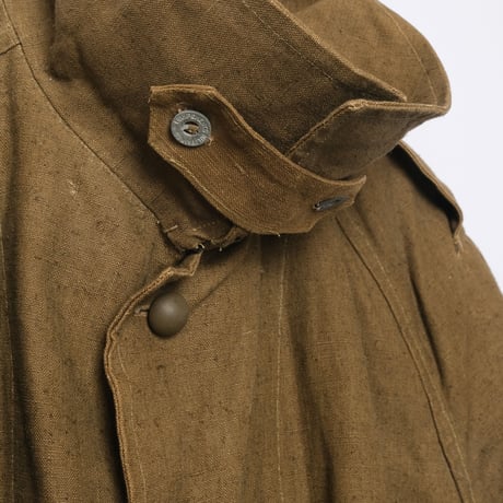 French Army M35 Motorcycle Coat  Linen  Size 2 Deadstock