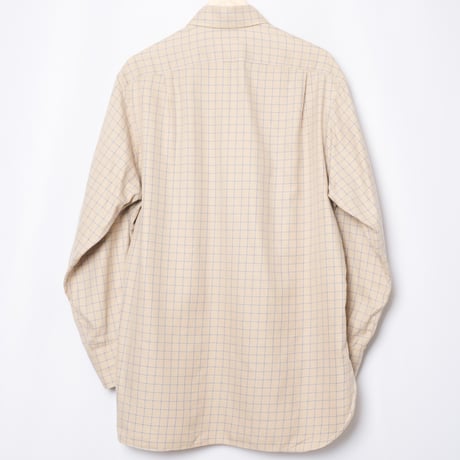 00s Turnbull&Asser Bespoke Wool Cotton shirt（Made in England）