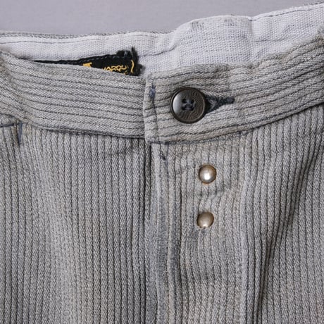 40-50s D.C.M. Vintage Cotton Pique Trousers Used