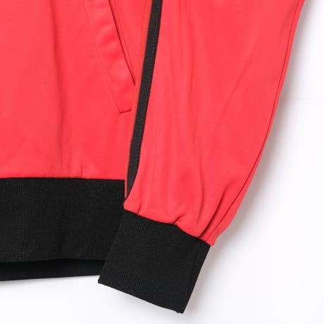 70s Vintage adidas Ventex  ATP Track Jacket Red × Black (Made in France)