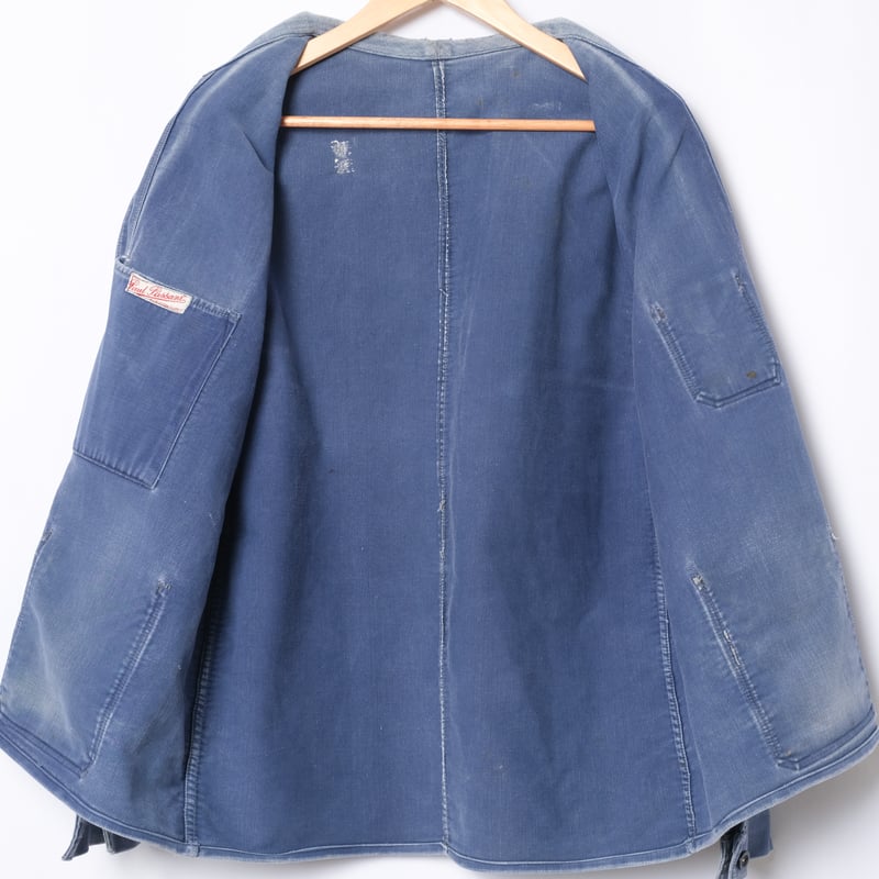 タロさん 30s. 40s ブルーモールスキンジャケット タロさん 30s. 40s