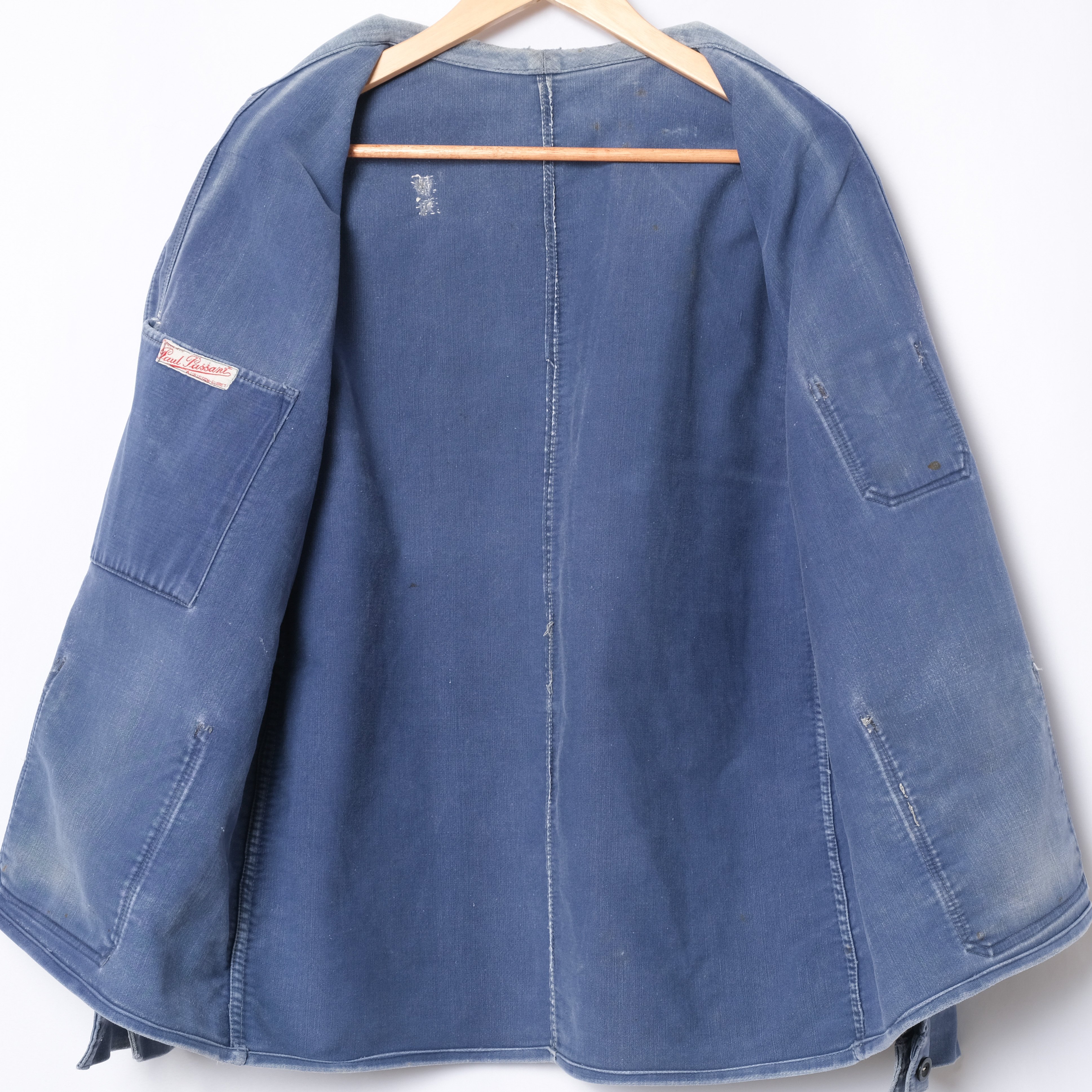 30-40s France Vintage Paul Passant Blue Moleski