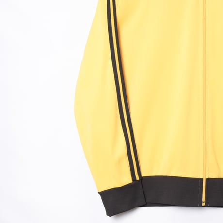 70-80s Vintage adidas Track Jacket Yellow × Black (Made in France)