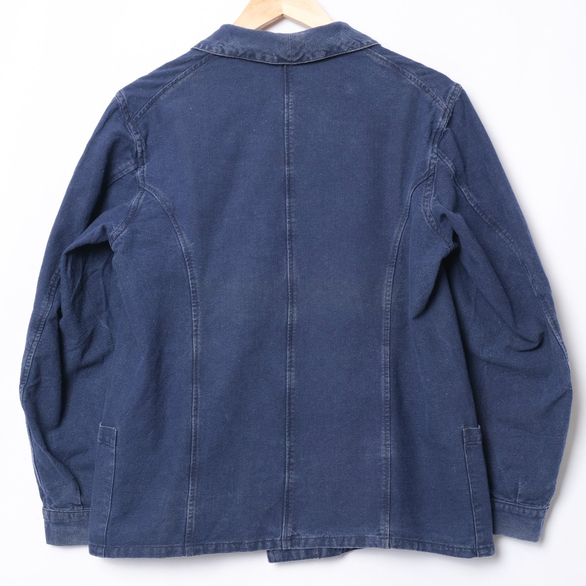 V*r様 ヴィンテージ フレンチ ダブルブレスト ワークジャケット 生成りリネン V*r様 ヴィンテージ フレンチ ダブルブレスト ワークジャケット 生成り
