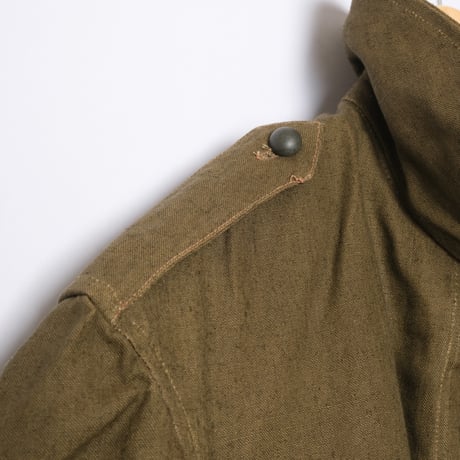 French Army M35 Short Jacket (Linen) With Liner Size 3 Dead Stock