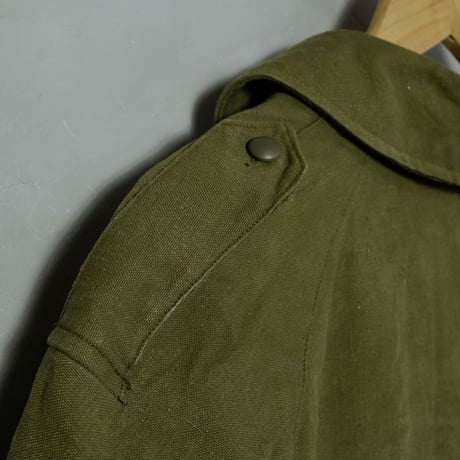 French Army M35 Motorcycle Coat  Size2 Dead Stock ①