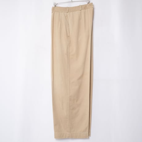 40s French Army FTEO Chino Trousers Size 88M(11)