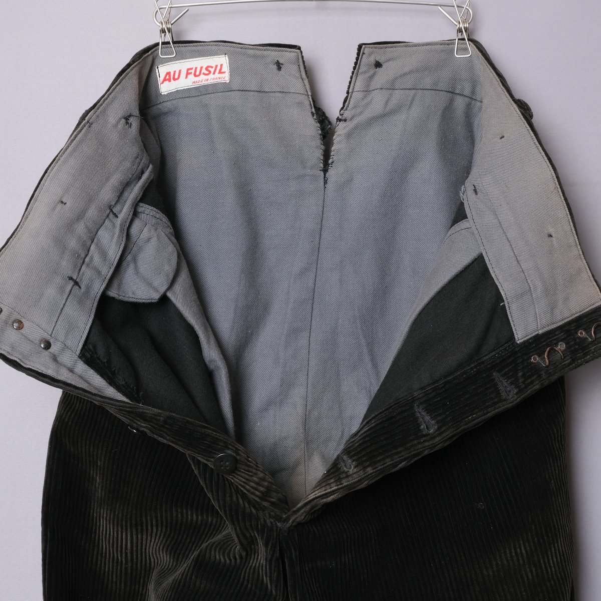 40-50s Au Fusil Corduroy Trousers Dead Stock |